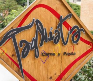 Tagliata italian food in medellin